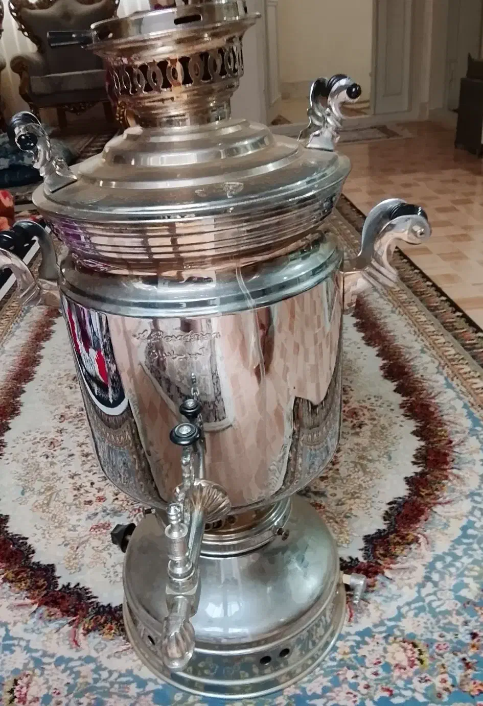 سماور ۲۰لیتری درحدنو.سالم|قوری، کتری، قهوه‌ساز دستی|اردبیل, |دیوار