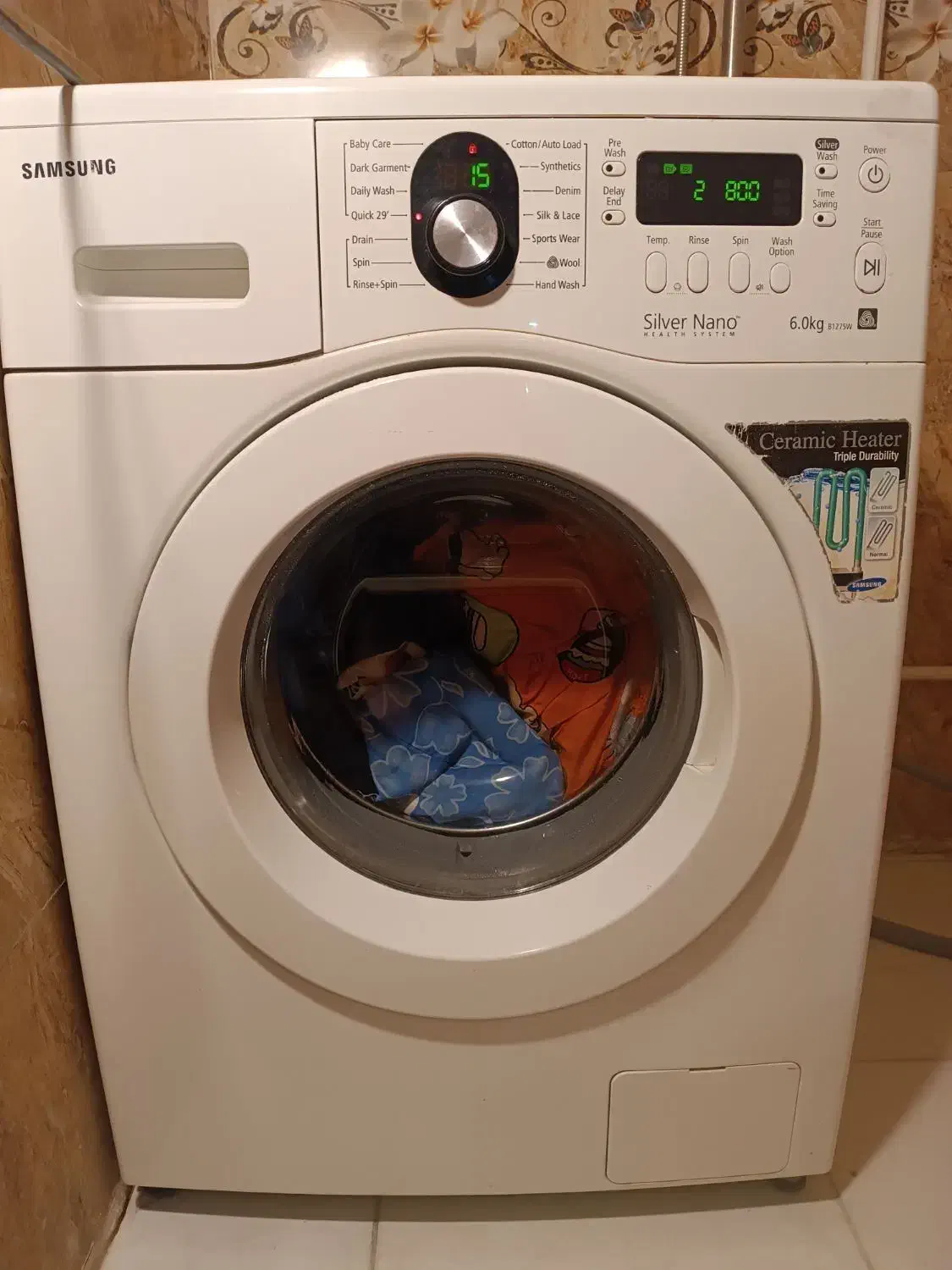 لباسشویی ۶کیلویی سامسونگ|ماشین لباسشویی و خشک‌کن لباس|تهران, سیروس|دیوار