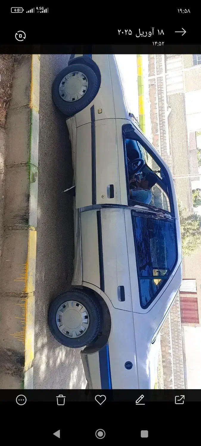 405 مدل 88 دوگانه فابریک|خودرو سواری و وانت|جرقویه, |دیوار