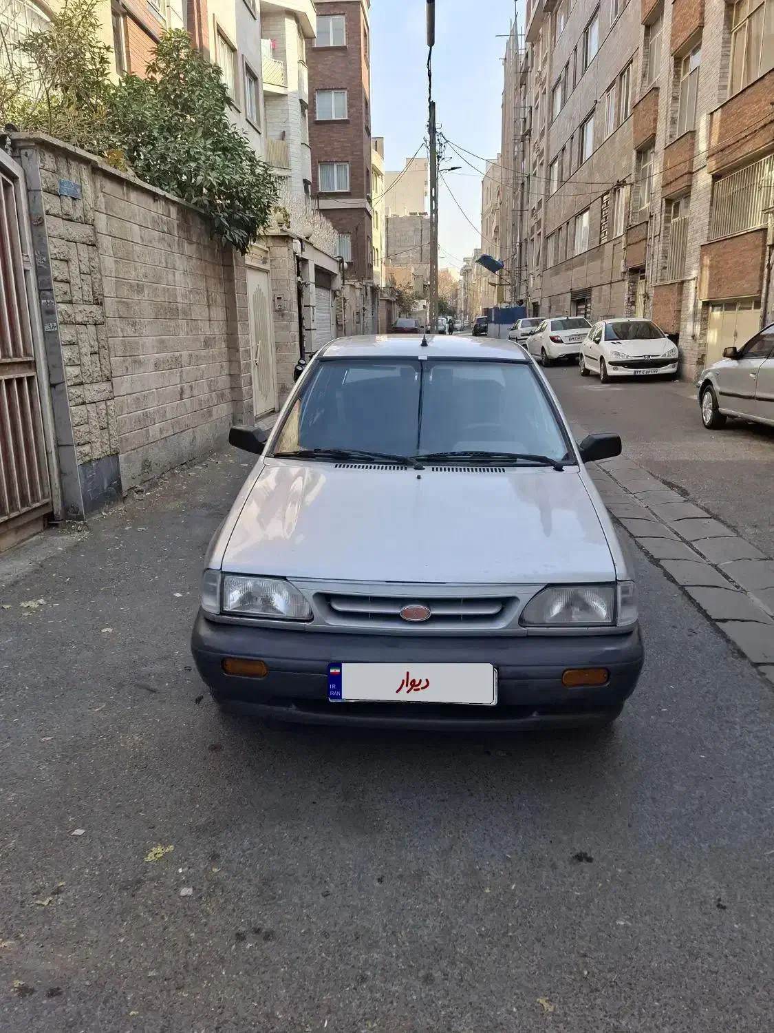 پراید مدل ۸۸ سند تک برگ بدون رنگ شاسی سالم|خودرو سواری و وانت|تهران, شارق|دیوار