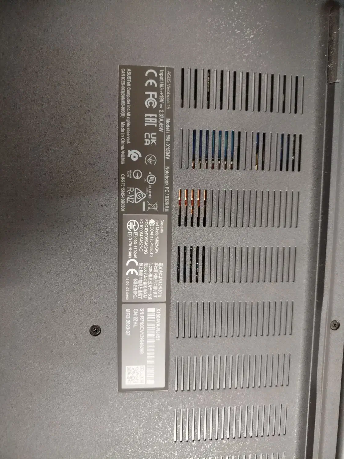 لب تاب asus 1504va|رایانه همراه|مشهد, فارغ التحصیلان|دیوار