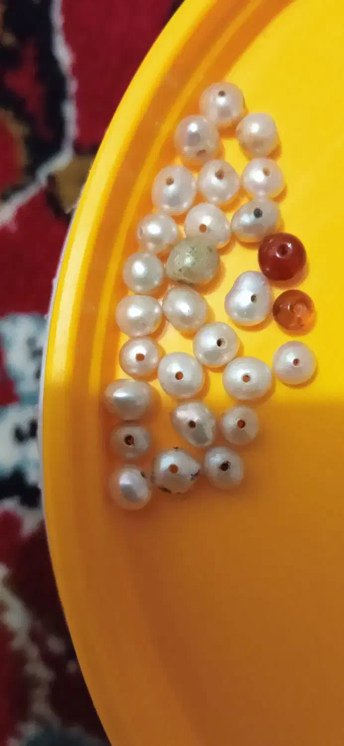 فروش مروارید اصل ونگین زیورآلات اصل|جواهرات|نجفآباد, امام خمینی|دیوار