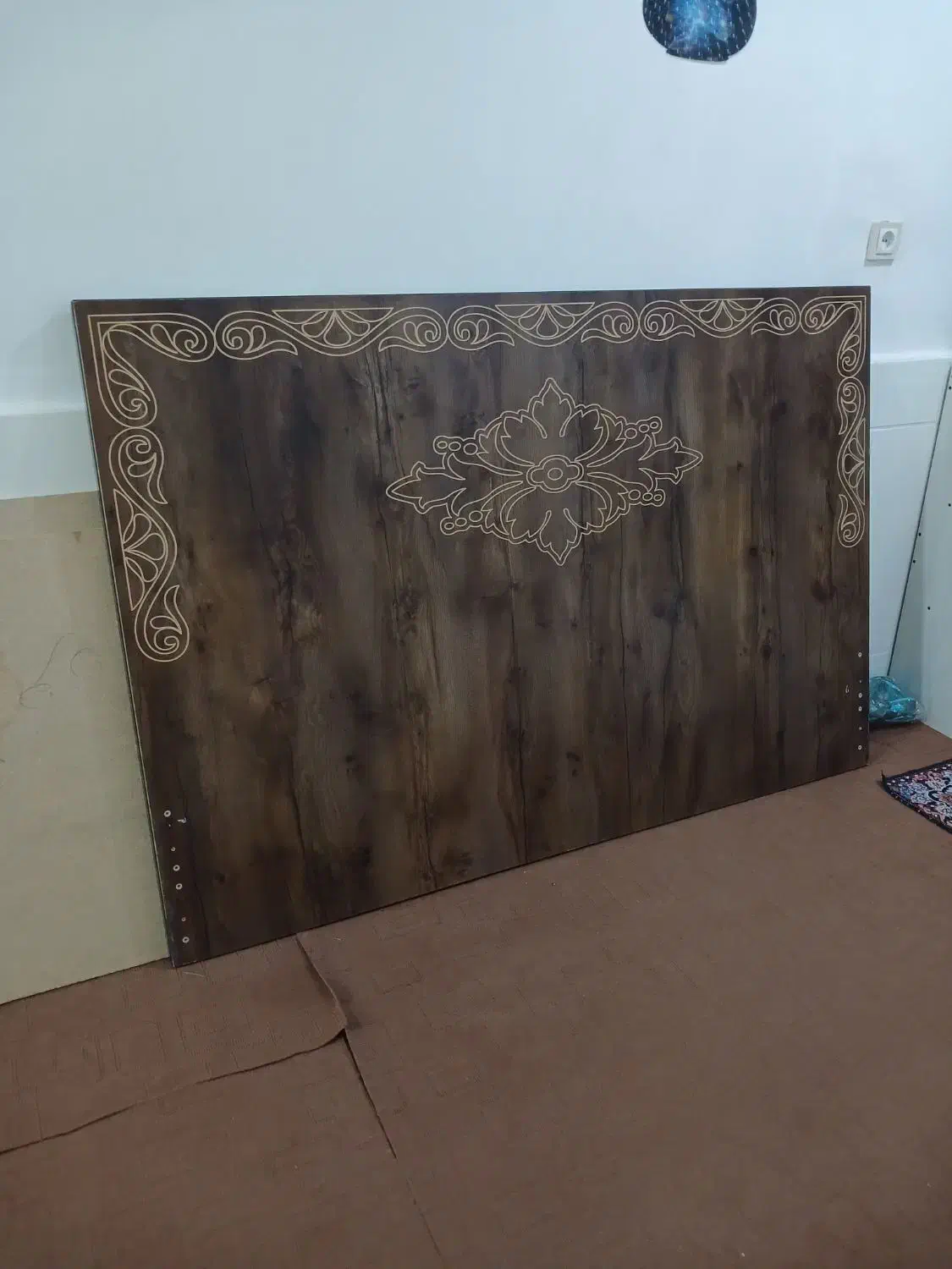 ی تخت دو نفره ی ام دی اف جنس درجه یک|تخت و سرویس خواب|شوش, |دیوار