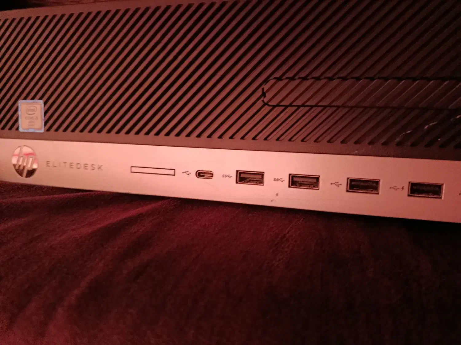 مینی کیس HP EliteDesk 800 G3 رم 16 SSD240|رایانه رومیزی|یاسوج, |دیوار