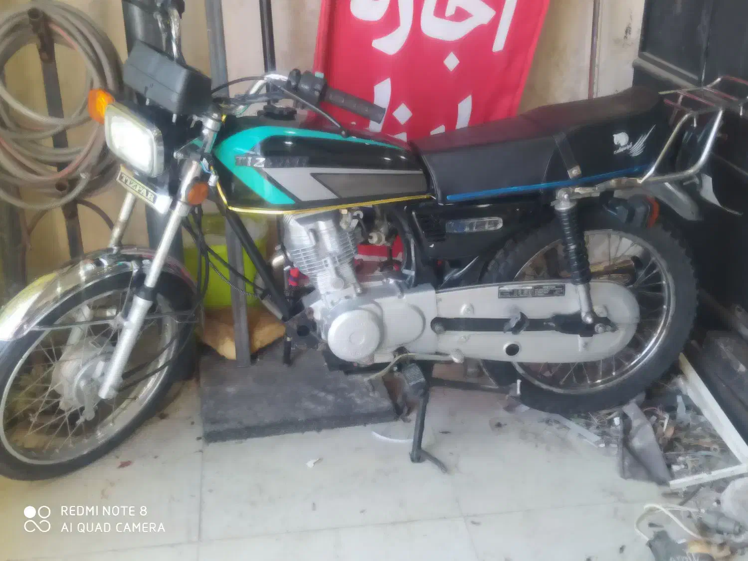 هندا مدل ۸۹|موتورسیکلت|مشهد, امام خمینی|دیوار