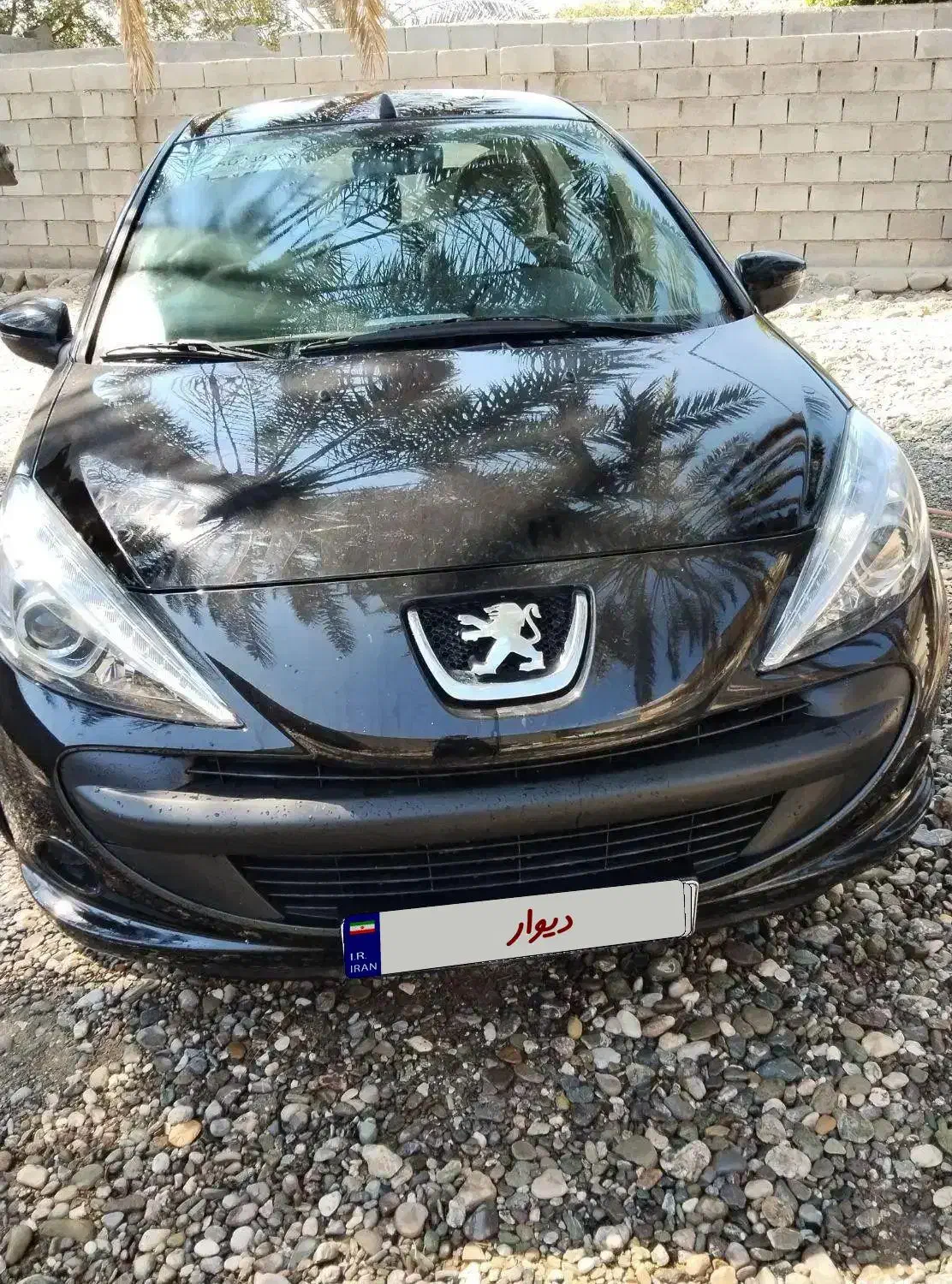 207 مشکی متالیک صفر404|خودرو سواری و وانت|میناب, |دیوار