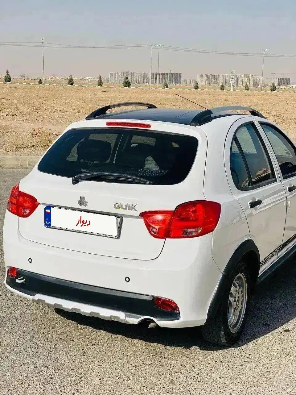 کوییک R مشکی سفید|خودرو سواری و وانت|مشهد, امیریه|دیوار