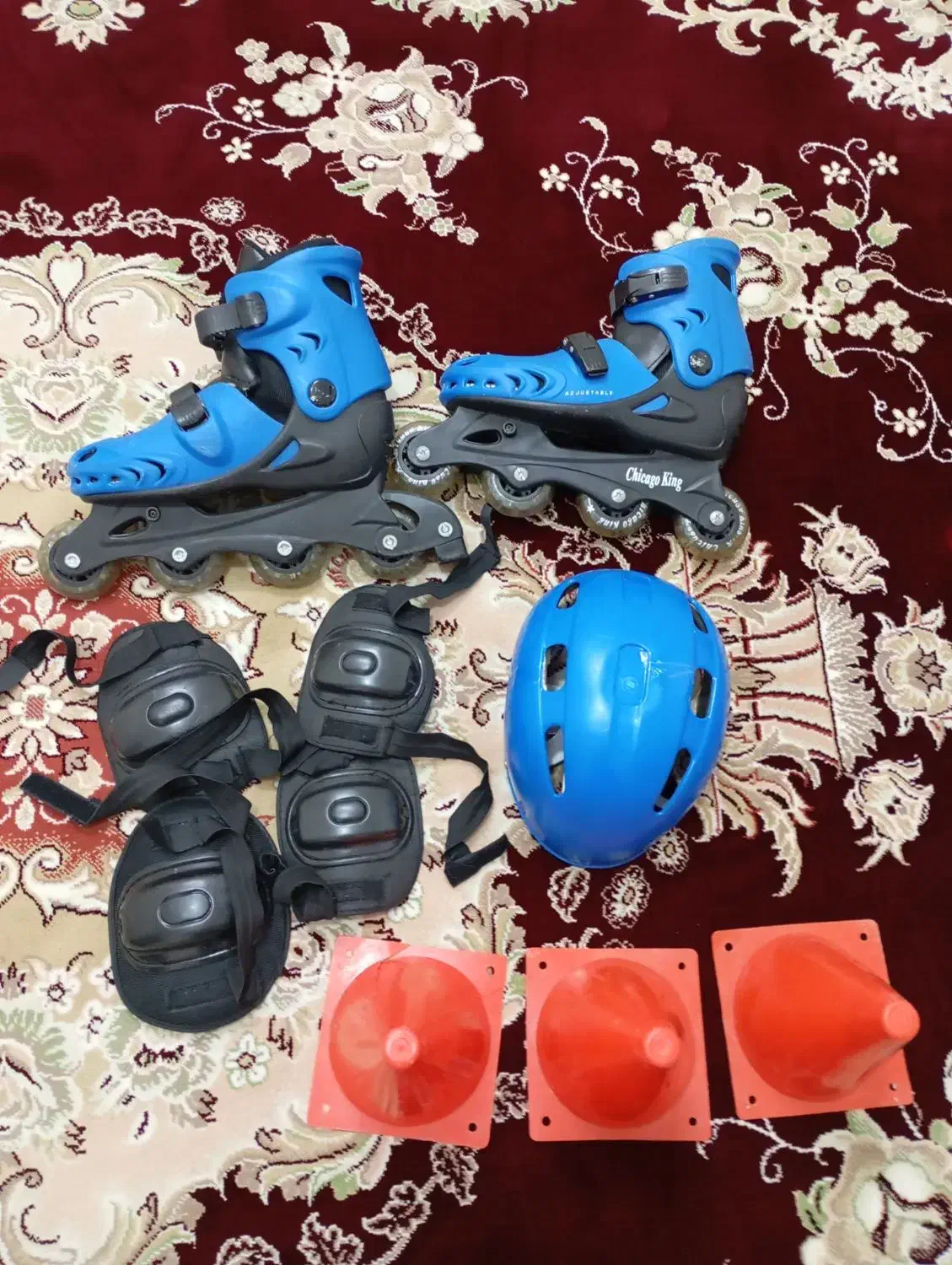 اسکوتر . آبی|دوچرخه، اسکیت، اسکوتر|بروجرد, |دیوار