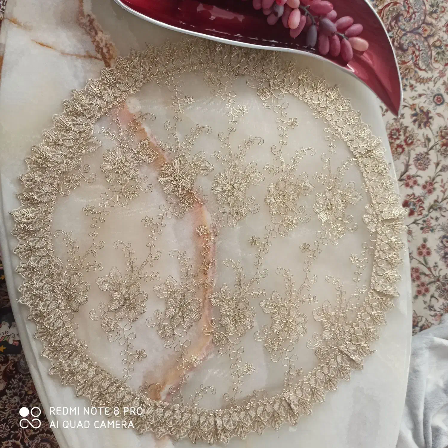 رومیزی عسلی|پرده، رانر، رومیزی|بجنورد, |دیوار