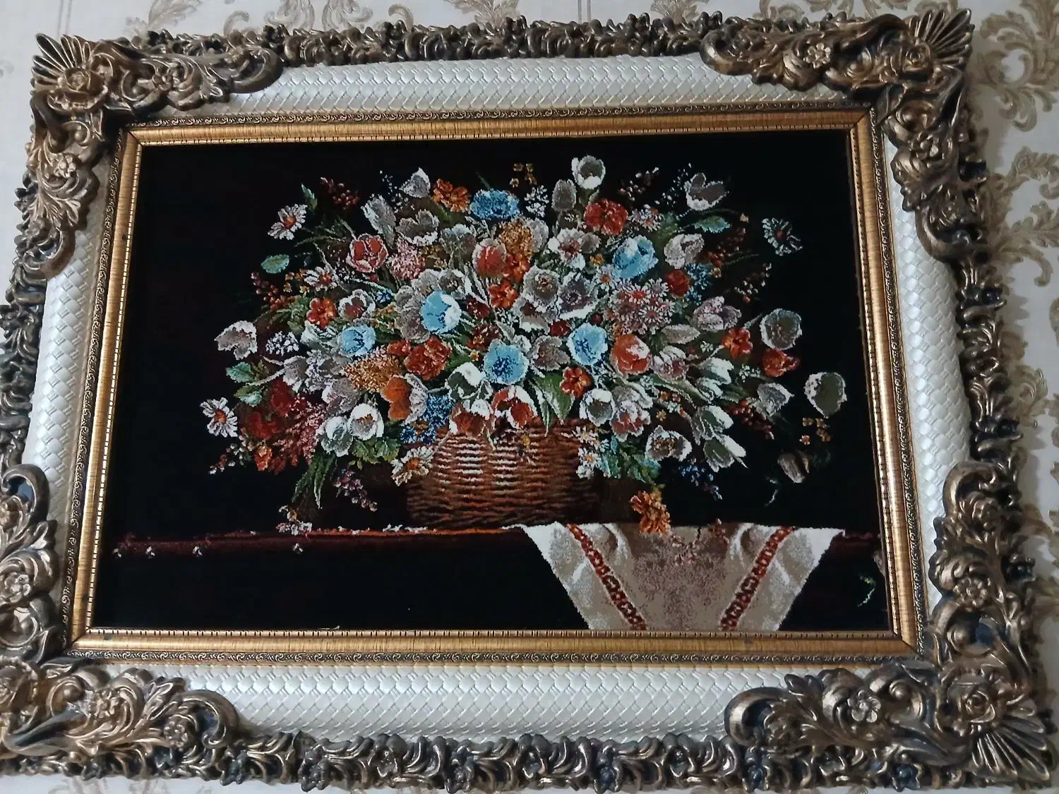 تابلو فرش ماشینی|تابلو فرش|باقرشهر, |دیوار