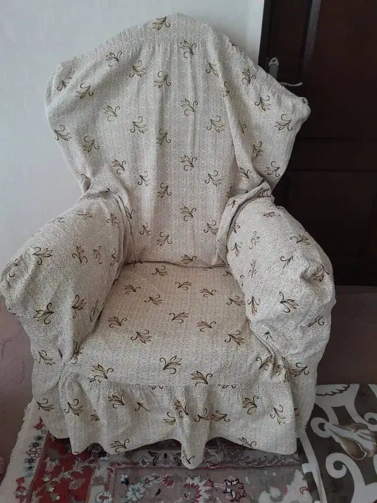 رومبلی ۷ نفره کتان|مبلمان خانگی و میز عسلی|تبریز, |دیوار