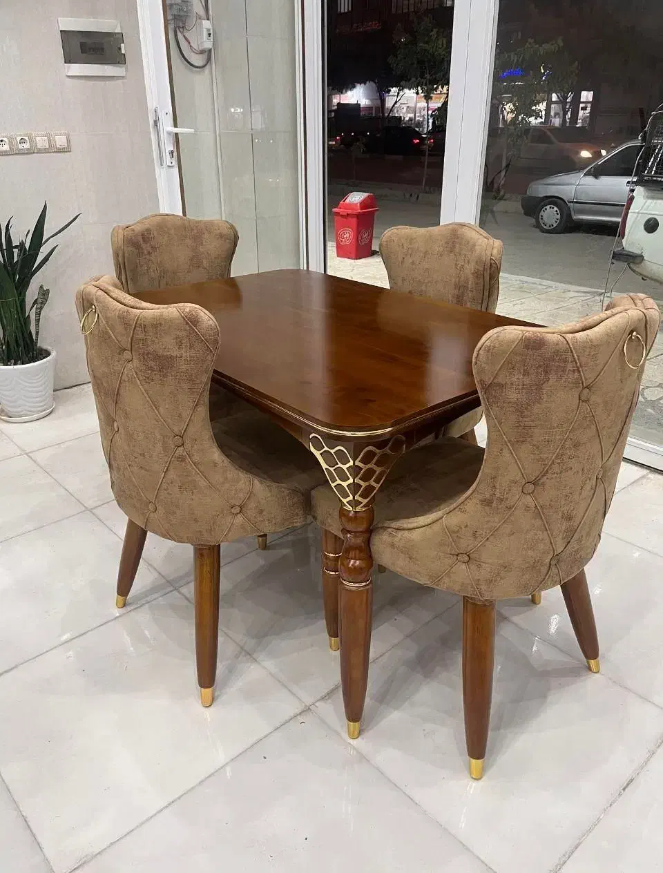 میز ناهارخوری 4نفره فابیو نهارخوری k130|میز و صندلی غذاخوری|کرمانشاه, |دیوار