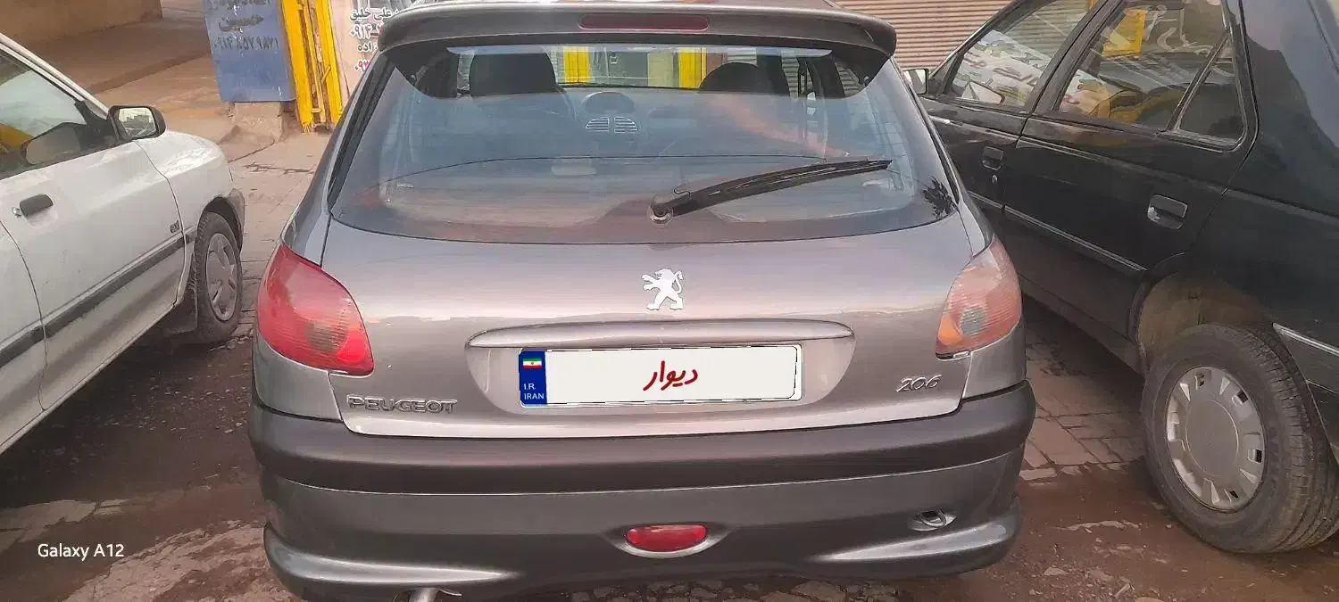 ۲۰۶فول صفر|خودرو سواری و وانت|میاندوآب, |دیوار