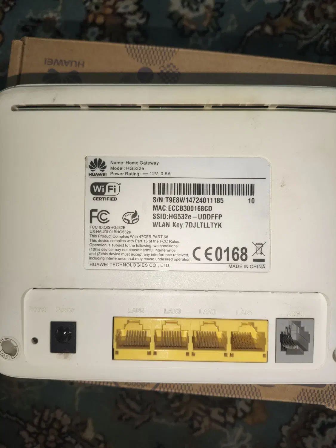 مودم وای فای هواوی|مودم و تجهیزات شبکه|اسلامشهر, مطهری|دیوار