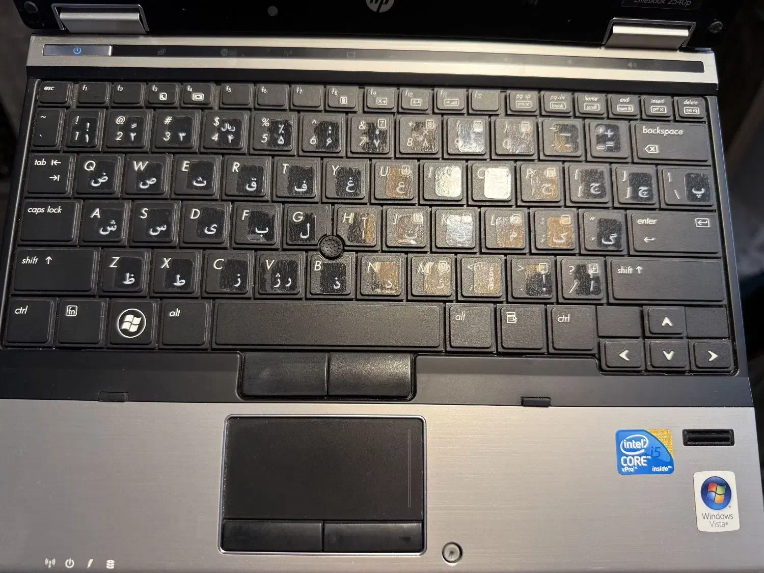 لپ تاپ HP Elitebook 2540p تمیز وسالم|رایانه همراه|قزوین, |دیوار