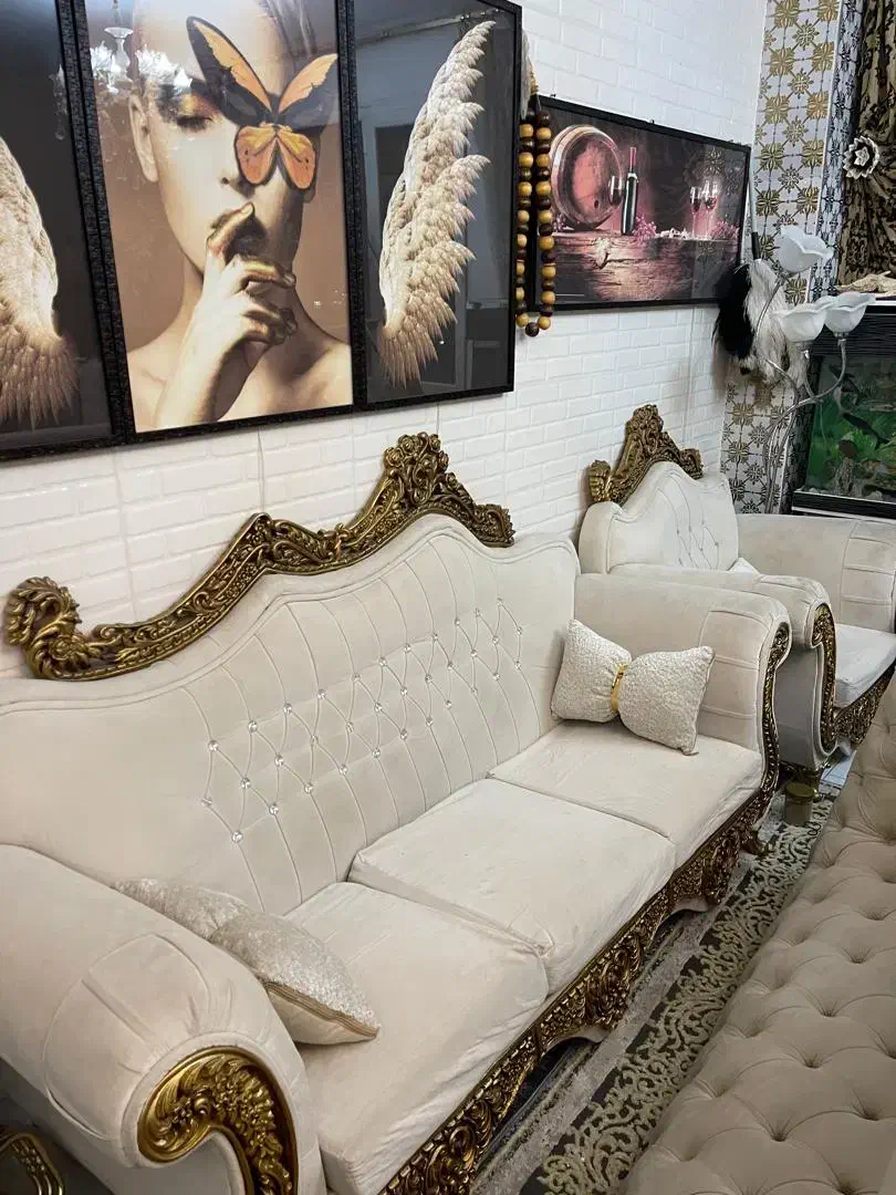 مبل ۷ نفره مبلمان|مبلمان خانگی و میز عسلی|پرند, فاز ۶|دیوار