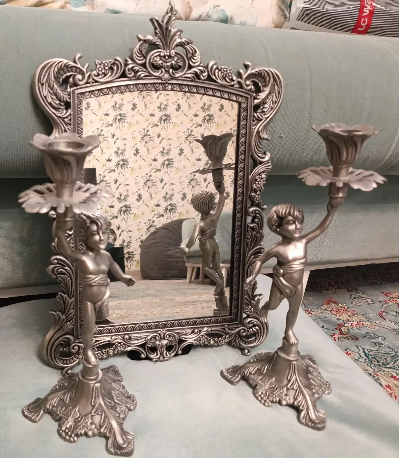 آینه و شمعدان تیوتر|آینه|تهران, پیکان شهر|دیوار