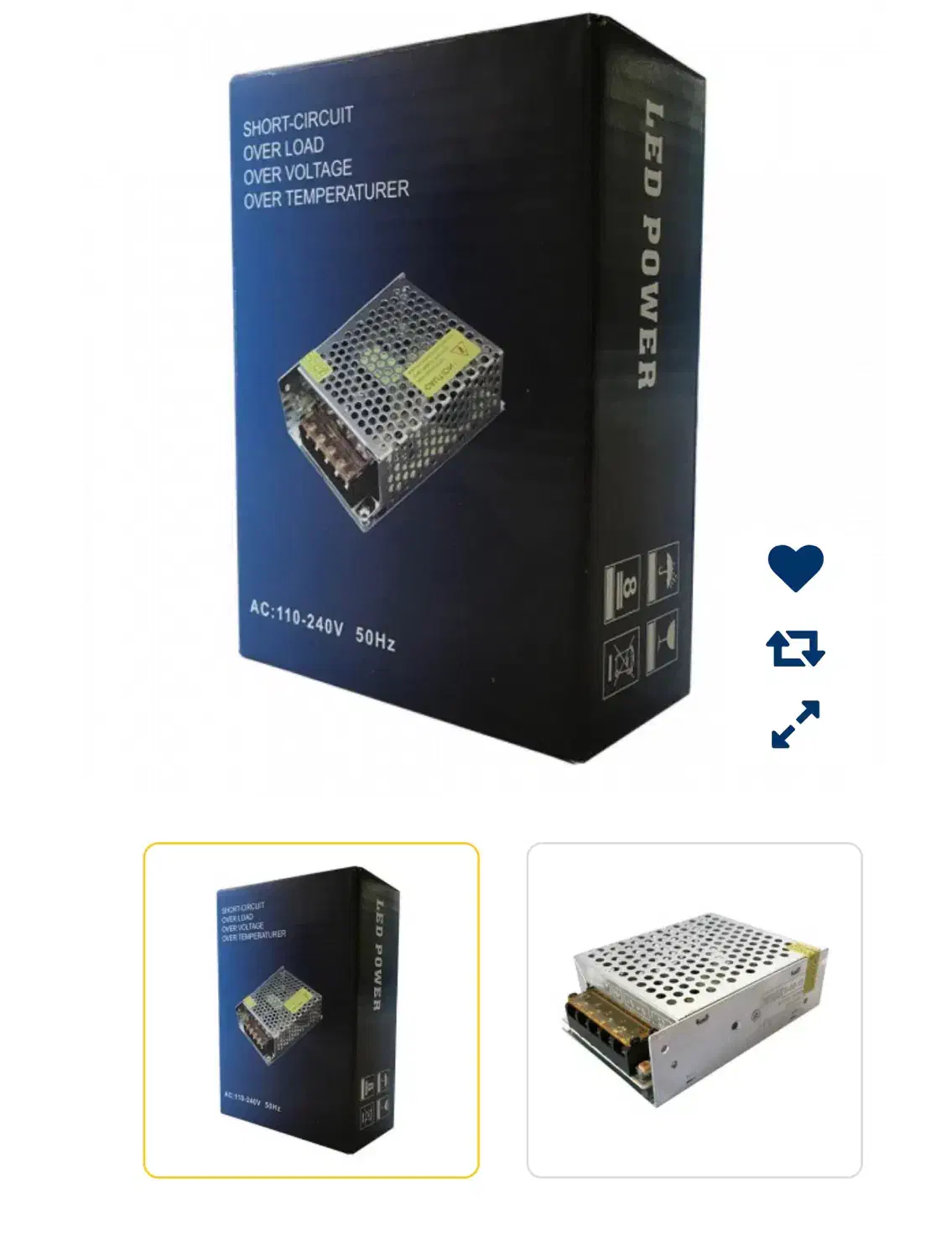 آداپتور سوئیچینگ منبع تغذیه ۱۲ولت ۵ آمپر|قطعات و لوازم جانبی رایانه|کرج, ساماندهی|دیوار