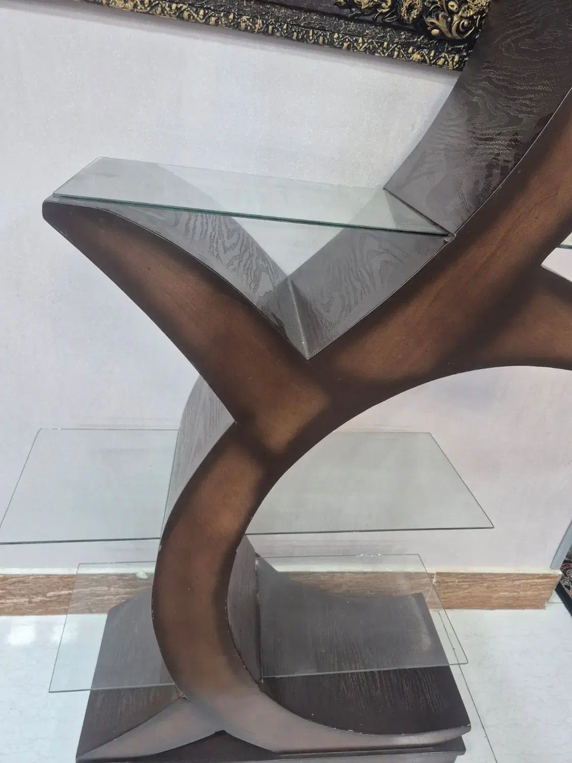 بوفه تمام چوب|بوفه، ویترین، کنسول|اهواز, نادری|دیوار