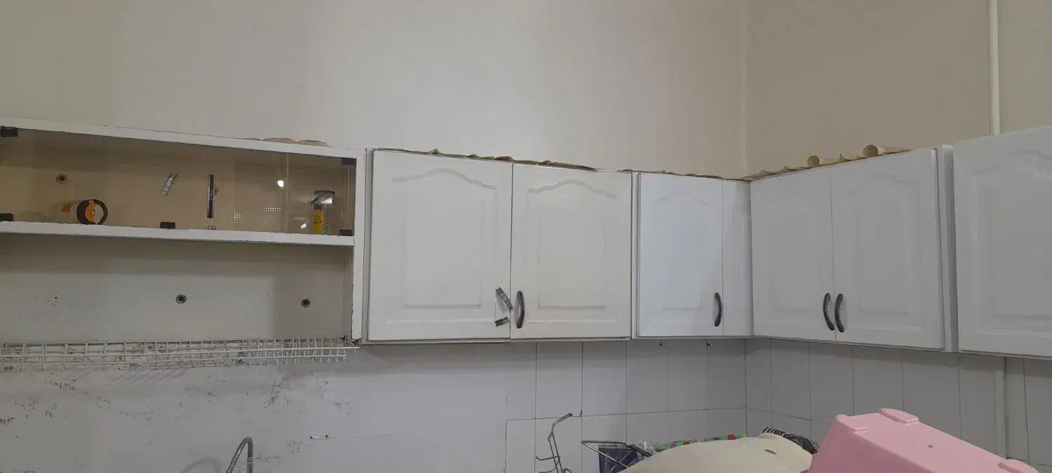 کابینت|آب‌چکان و نظم‌دهنده ظروف|قم, شاه ابراهیم|دیوار