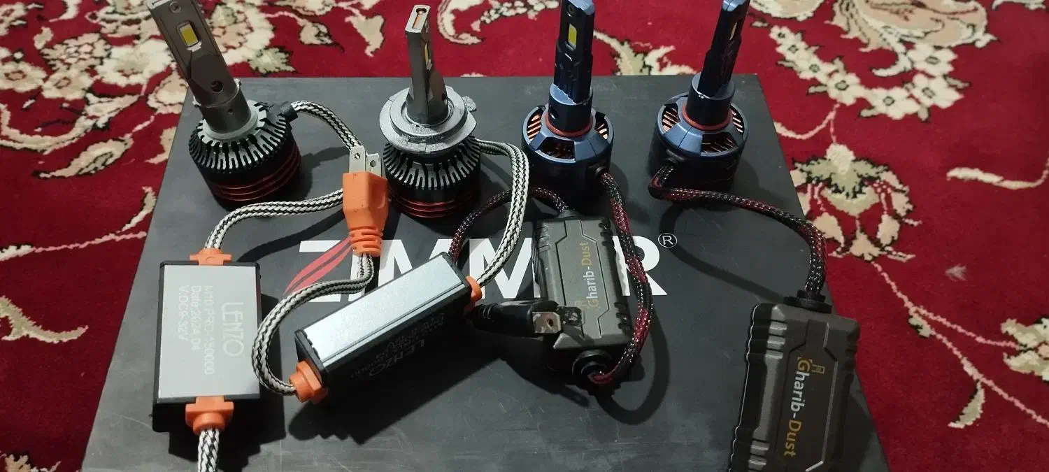 دو جفت هدلایت پرنور|قطعات یدکی و لوازم جانبی|زابل, |دیوار