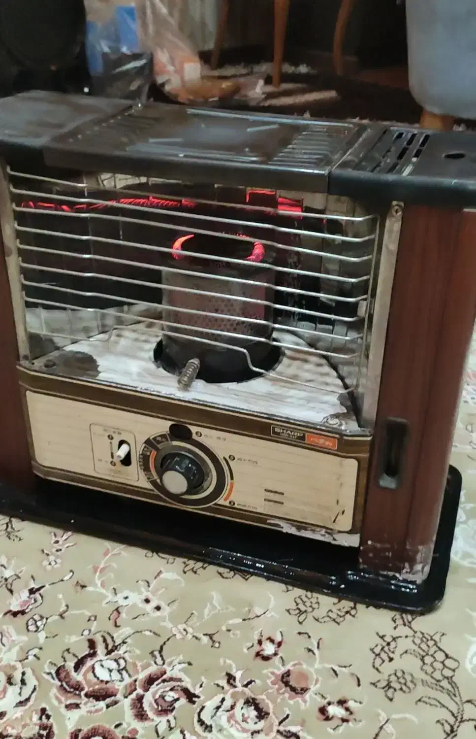 بخاری نفتی  شارپ ژاپن دماوند آبسرد|بخاری، هیتر، شومینه|آبسرد, |دیوار