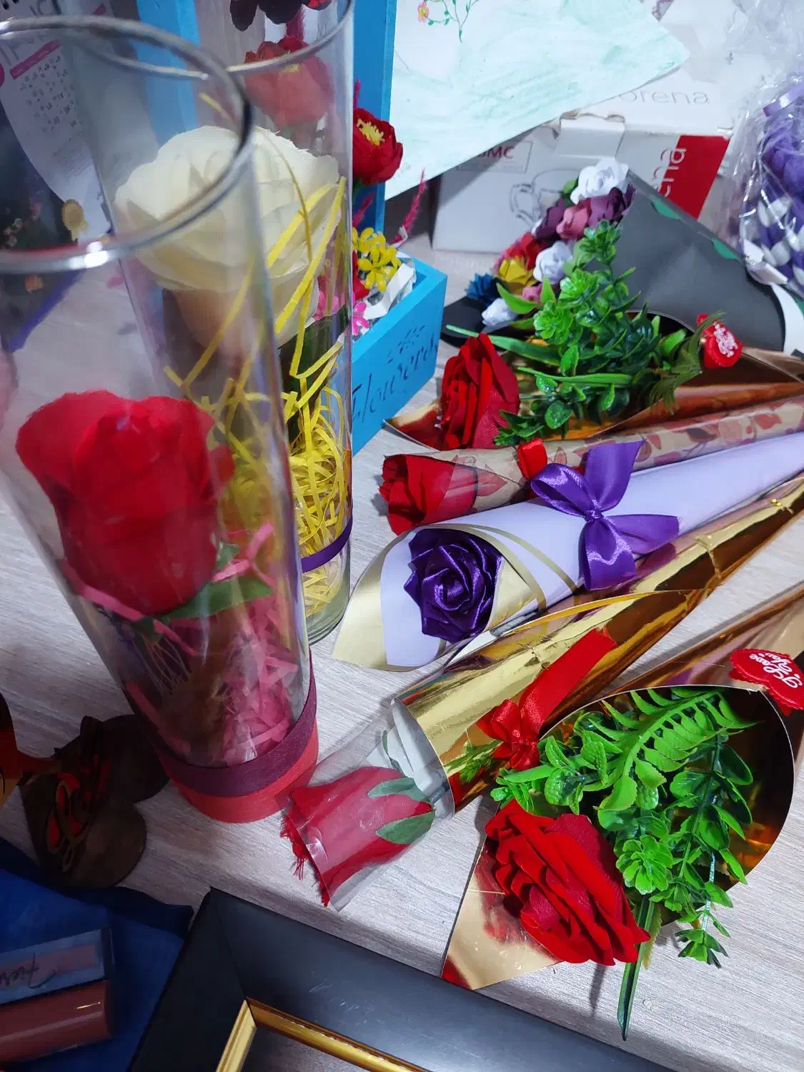 گل های مصنوعی|گل مصنوعی|آزادشهر, |دیوار