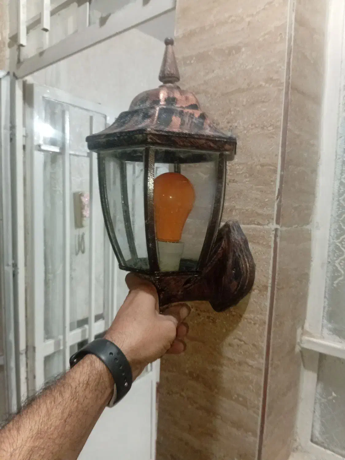 چراغ باغی|لامپ و چراغ|قرچک, مهدیه|دیوار