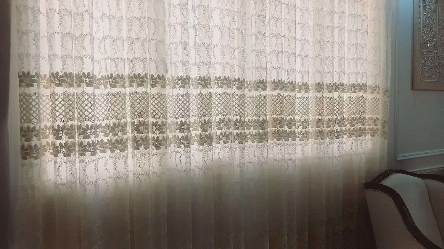 پرده پذیرایی|پرده، رانر، رومیزی|ساوه, |دیوار