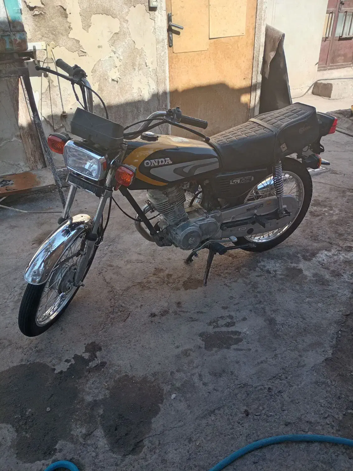 موتورسیکلت آریا مدل 87|موتورسیکلت|بم, |دیوار