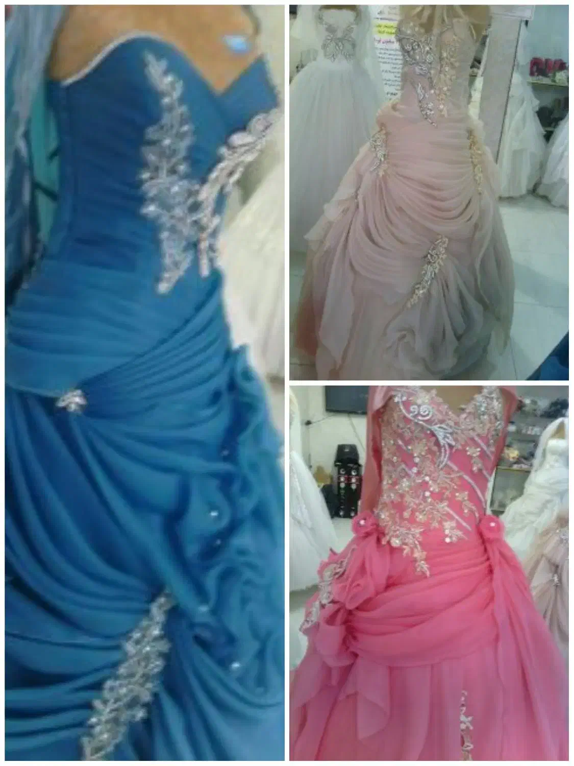 مقداری لباس عروس برای فروش|لباس|خورموج, |دیوار