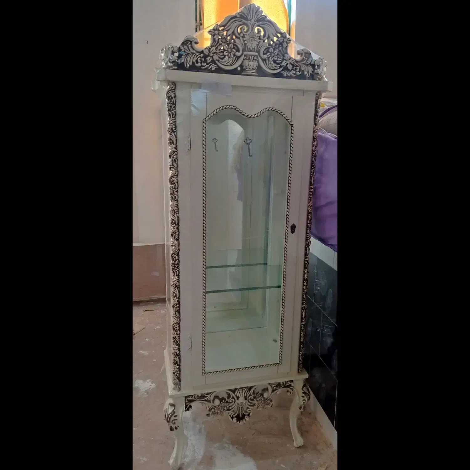 مینی بوفه سلطنتی سفید|بوفه، ویترین، کنسول|شاهین دژ, |دیوار