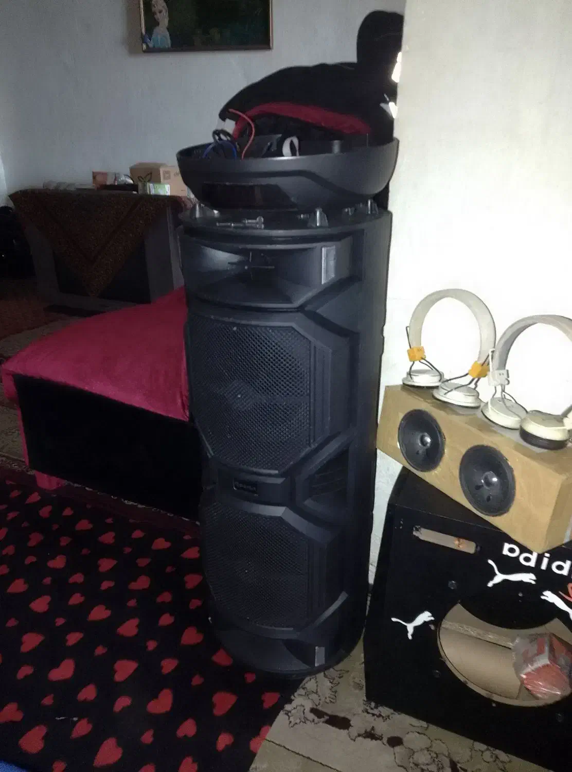 اسپیکر قوی|پخش‌کننده همراه|رشت, جانبازان|دیوار