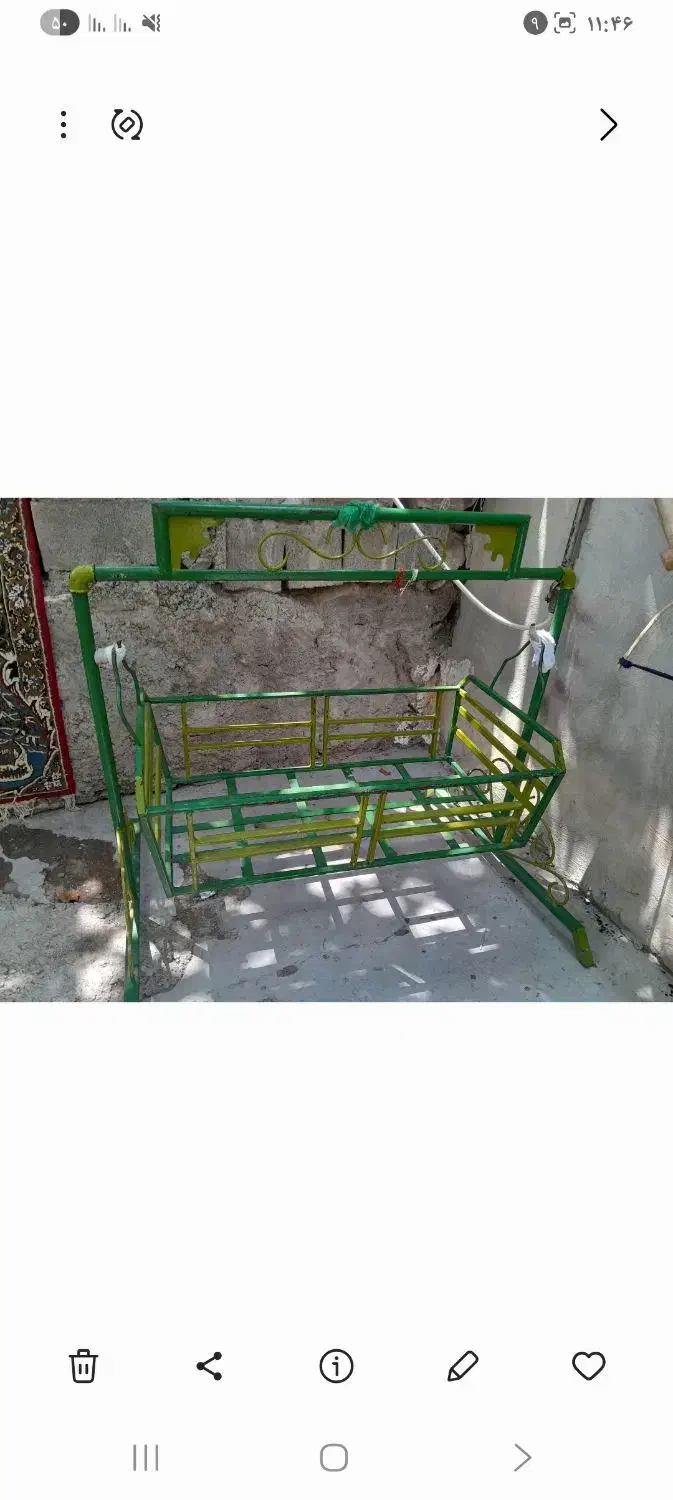 گهواره نوزاد به فروش میرسد|اسباب و اثاث بچه|یاسوج, |دیوار