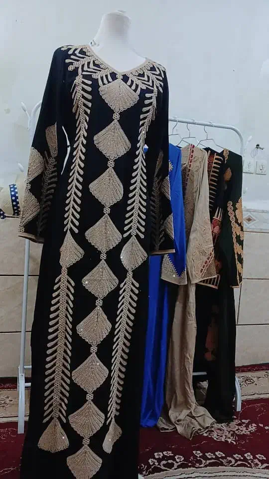 ماکسی وارداتی مخمل وآب طلا|لباس|آبادان, |دیوار