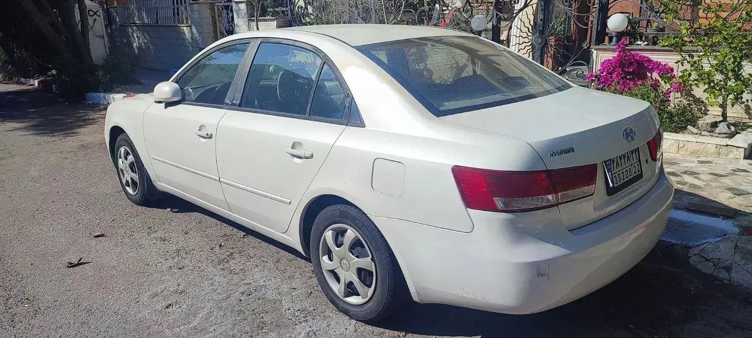 سوناتا 2006 سفید صدفی|خودرو سواری و وانت|کیش, |دیوار