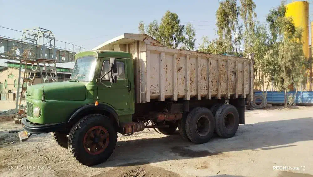 فروش دو دانگ کامیون بنز با کار ثابت|خودرو سنگین|شریفآباد, |دیوار