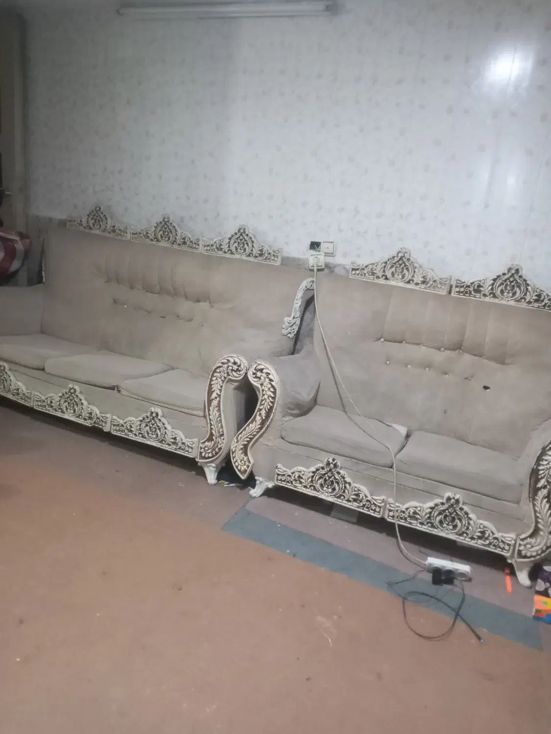 مبل ۷نفره کارکرده|مبلمان خانگی و میز عسلی|مشهد, گلبرگ|دیوار