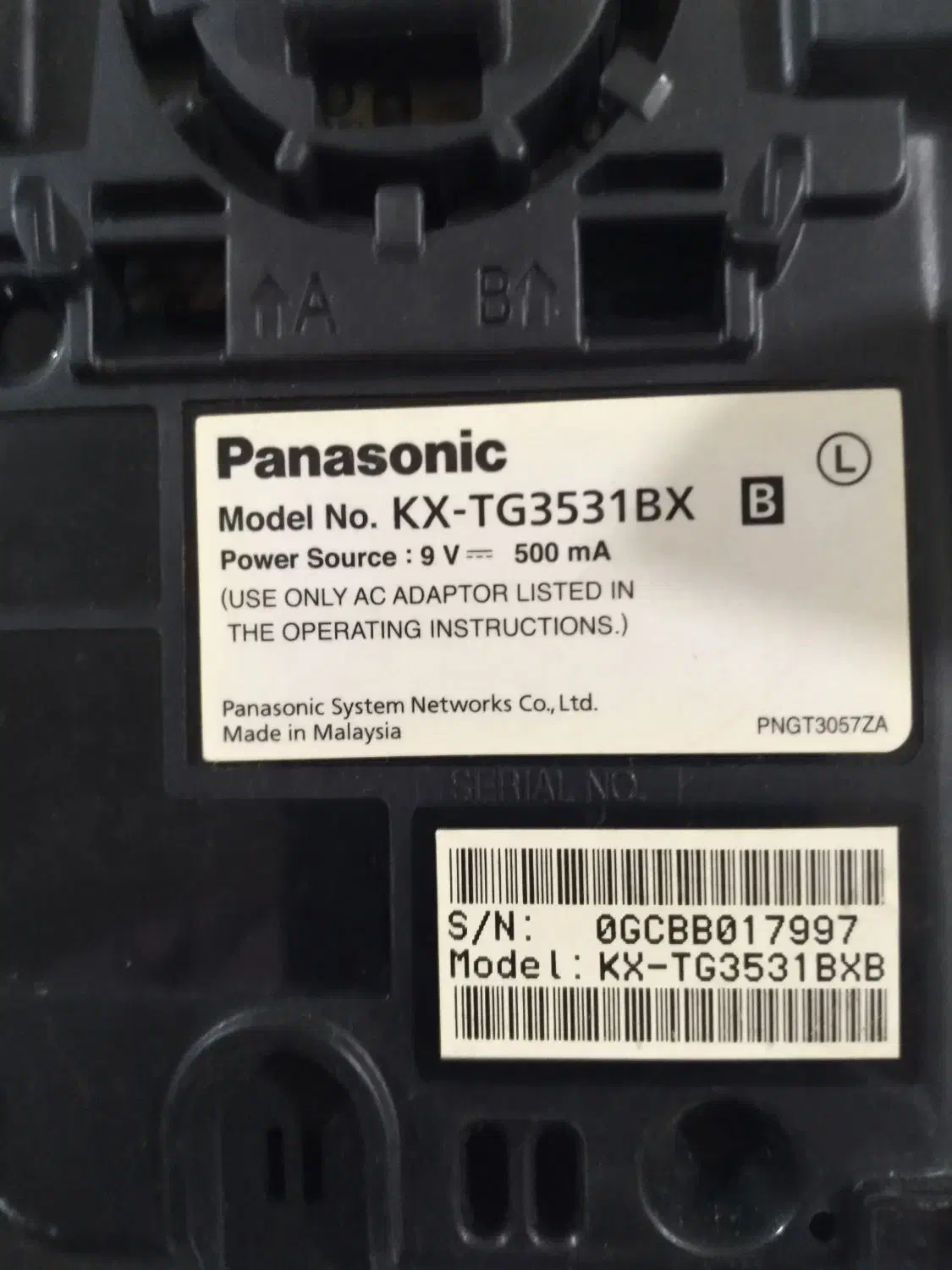 گوشی تلفن بیسیم|تلفن رومیزی|پرند, فاز ۶|دیوار