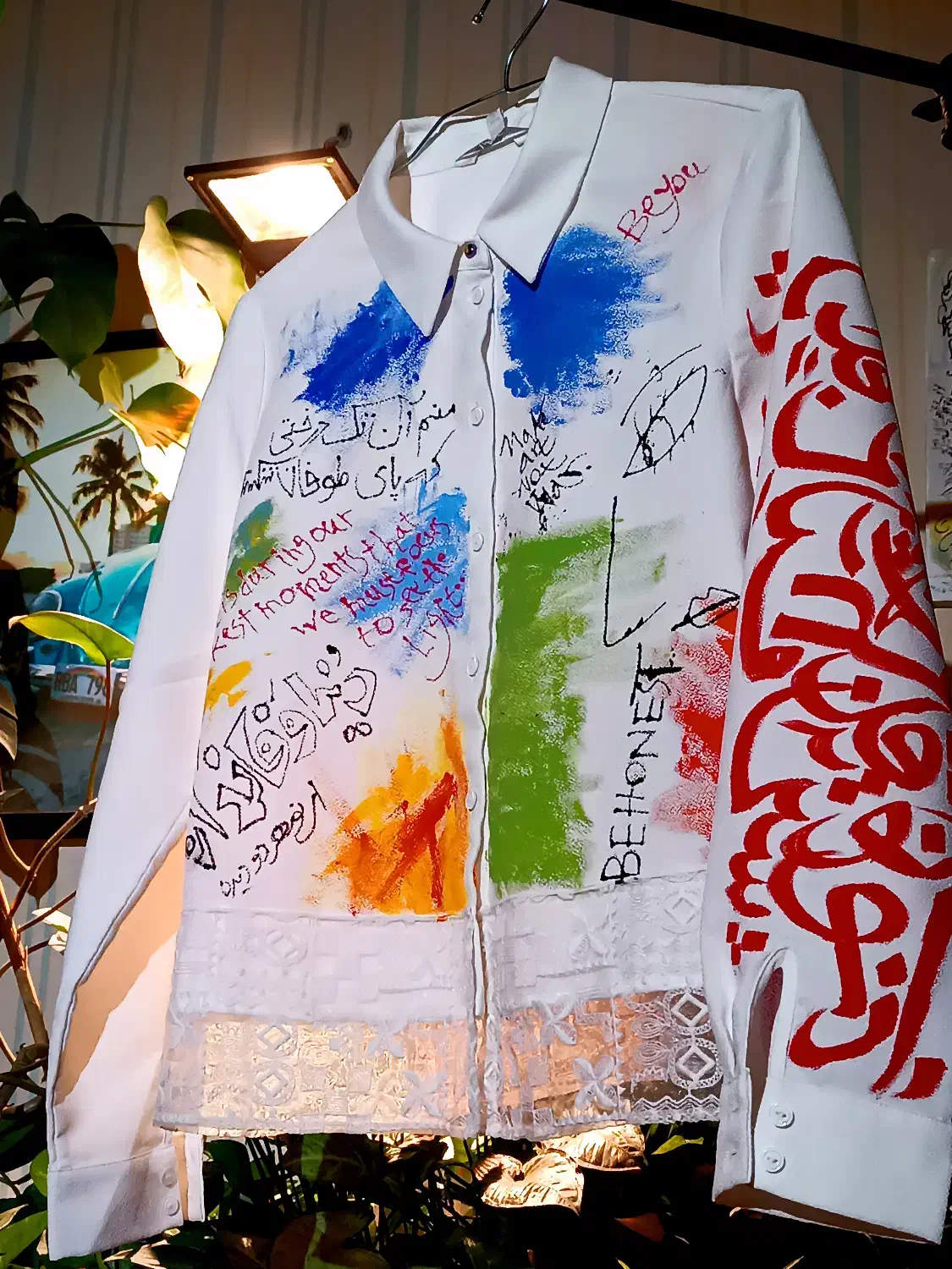 شومیز زنانه نقاشی شده|لباس|تهران, امانیه|دیوار