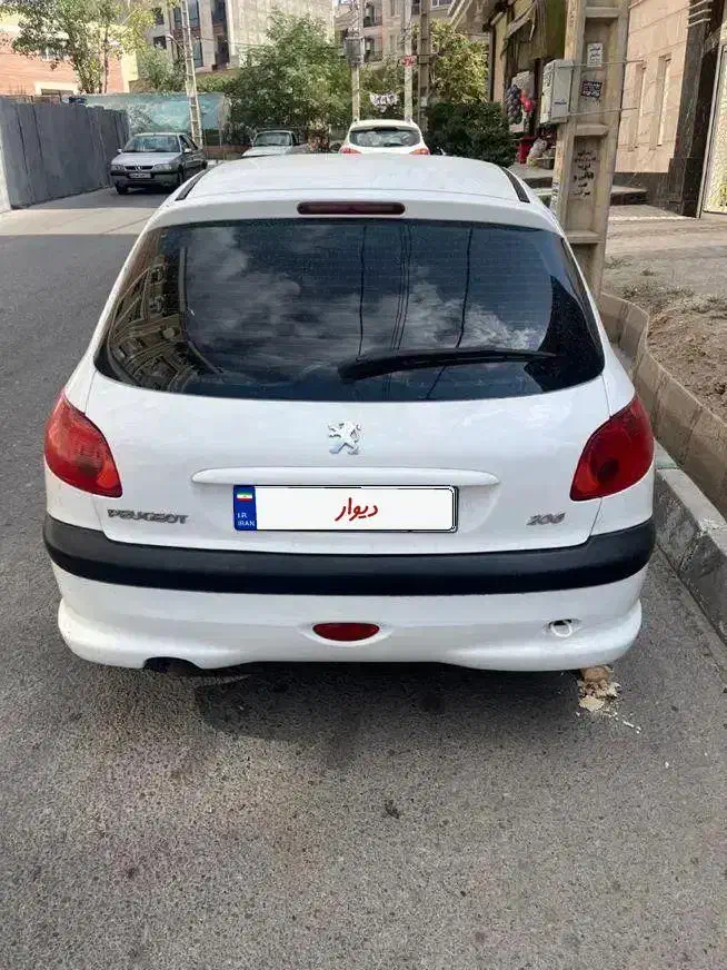 206 تیپ 2 مدل 95|خودرو سواری و وانت|تهران, مجیدیه|دیوار