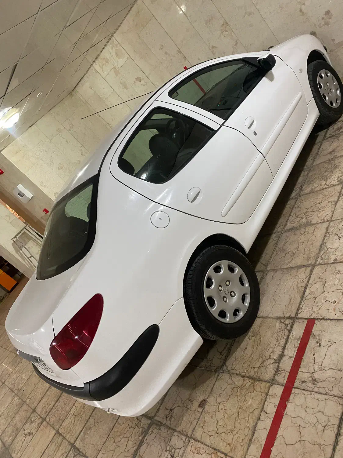 پژو 206sd سفید v8|خودرو سواری و وانت|چهاردانگه (تهران), |دیوار