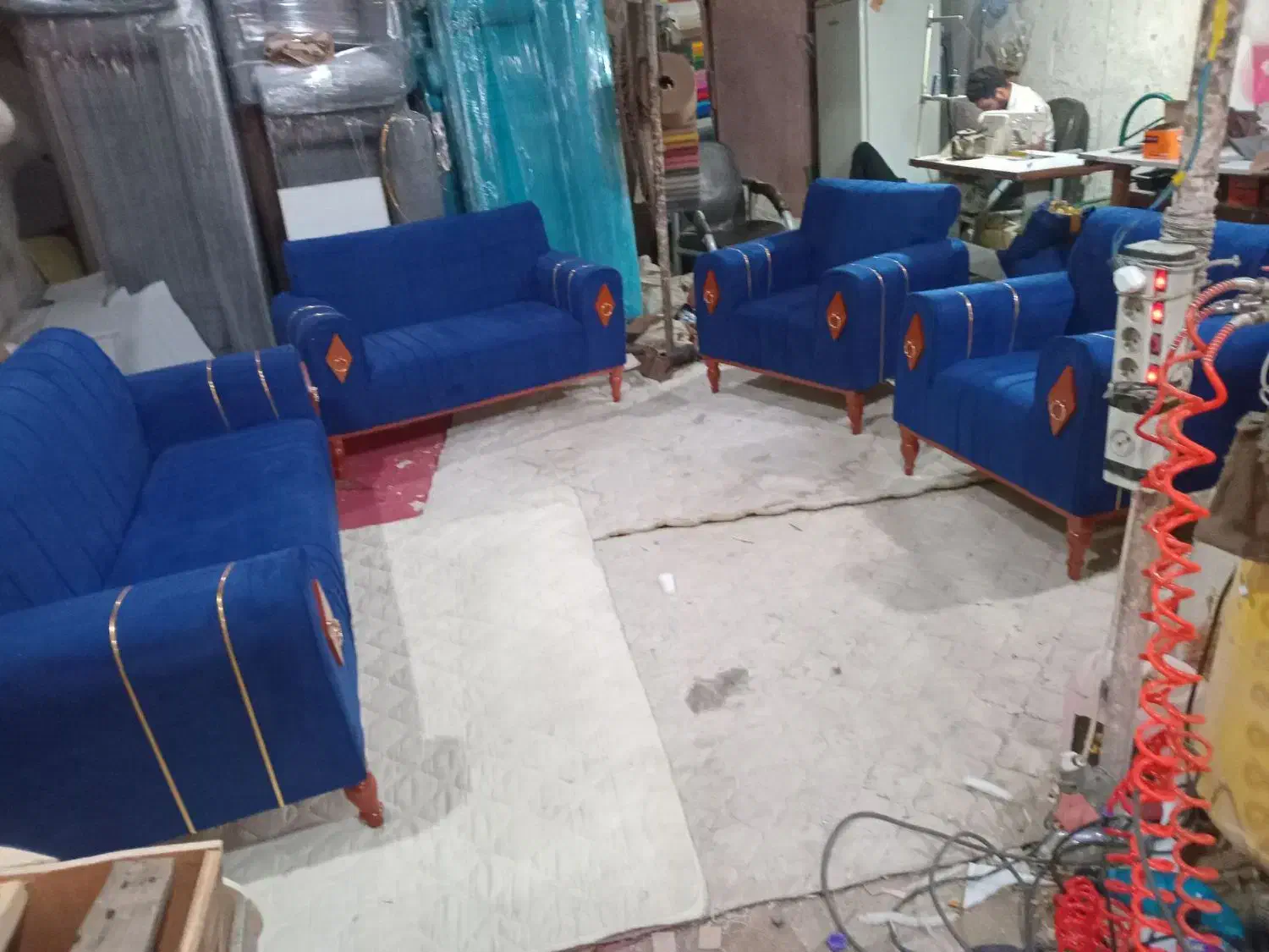 مبل راحتی شکوفه|مبلمان خانگی و میز عسلی|ایرانشهر, |دیوار