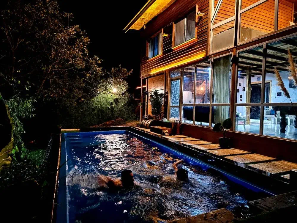 اجاره ویلا استخر آتشدان بیلیارد ویو تراس وان جنگل|اجارهٔ کوتاه‌مدت ویلا و باغ|رشت, جماران|دیوار