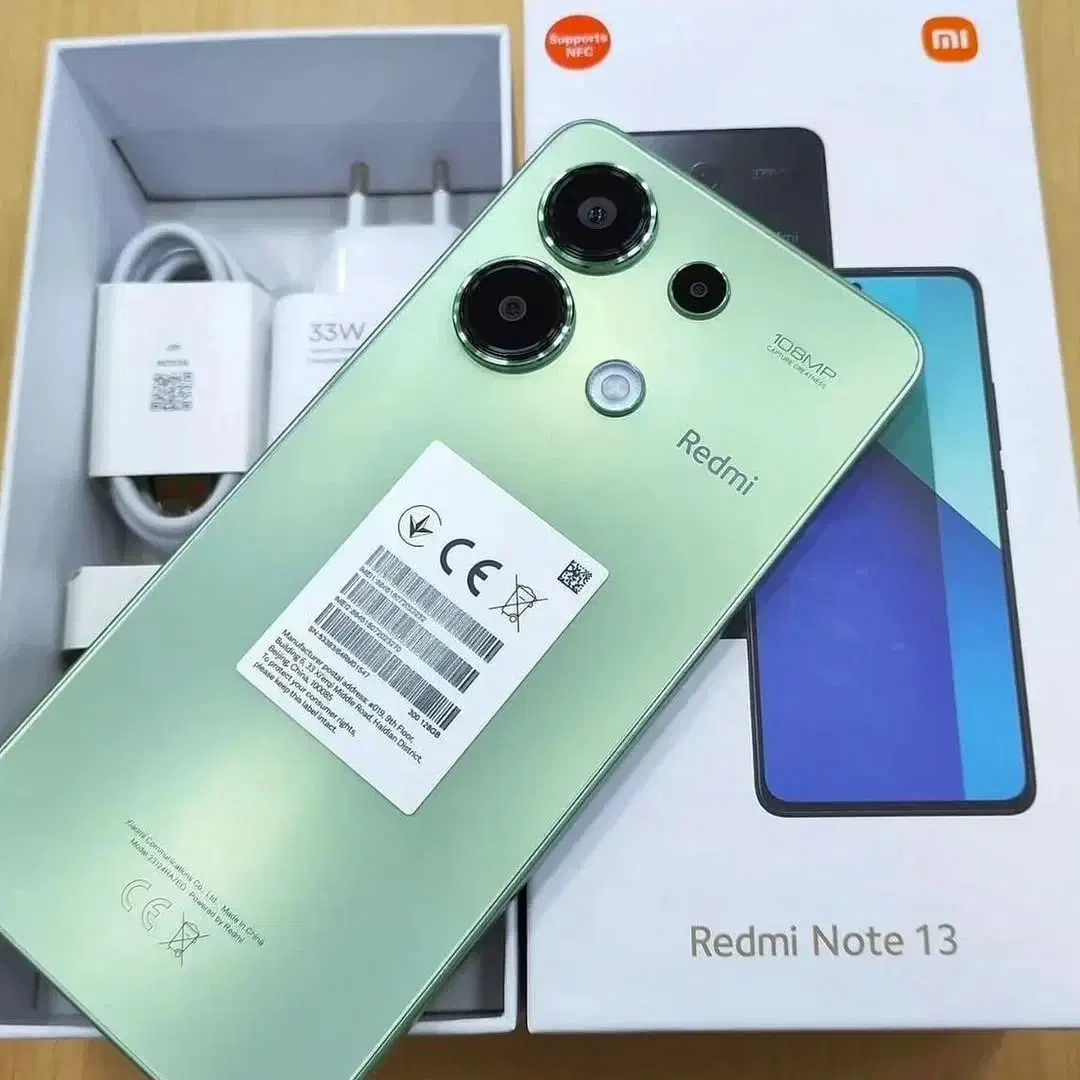 شیائومی Redmi Note 13 با حافظهٔ ۲۵۶ گیگابایت|موبایل|مشهد, کوثر|دیوار