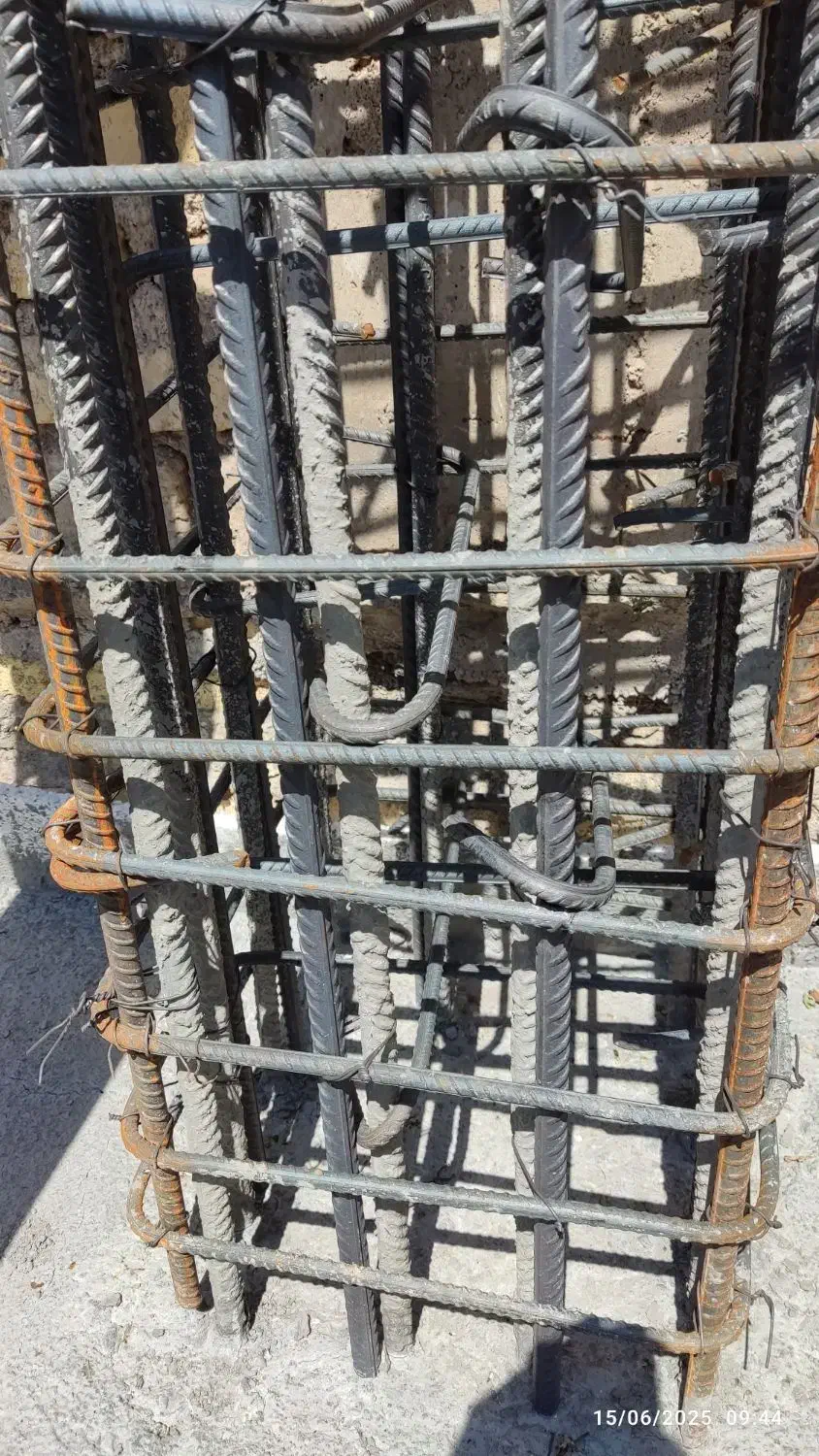 قالب بندی اسکلت دیواری استخر باوسایل فلزی|خدمات پیشه و مهارت|نجف‌آباد, مجاهد شمالی|دیوار