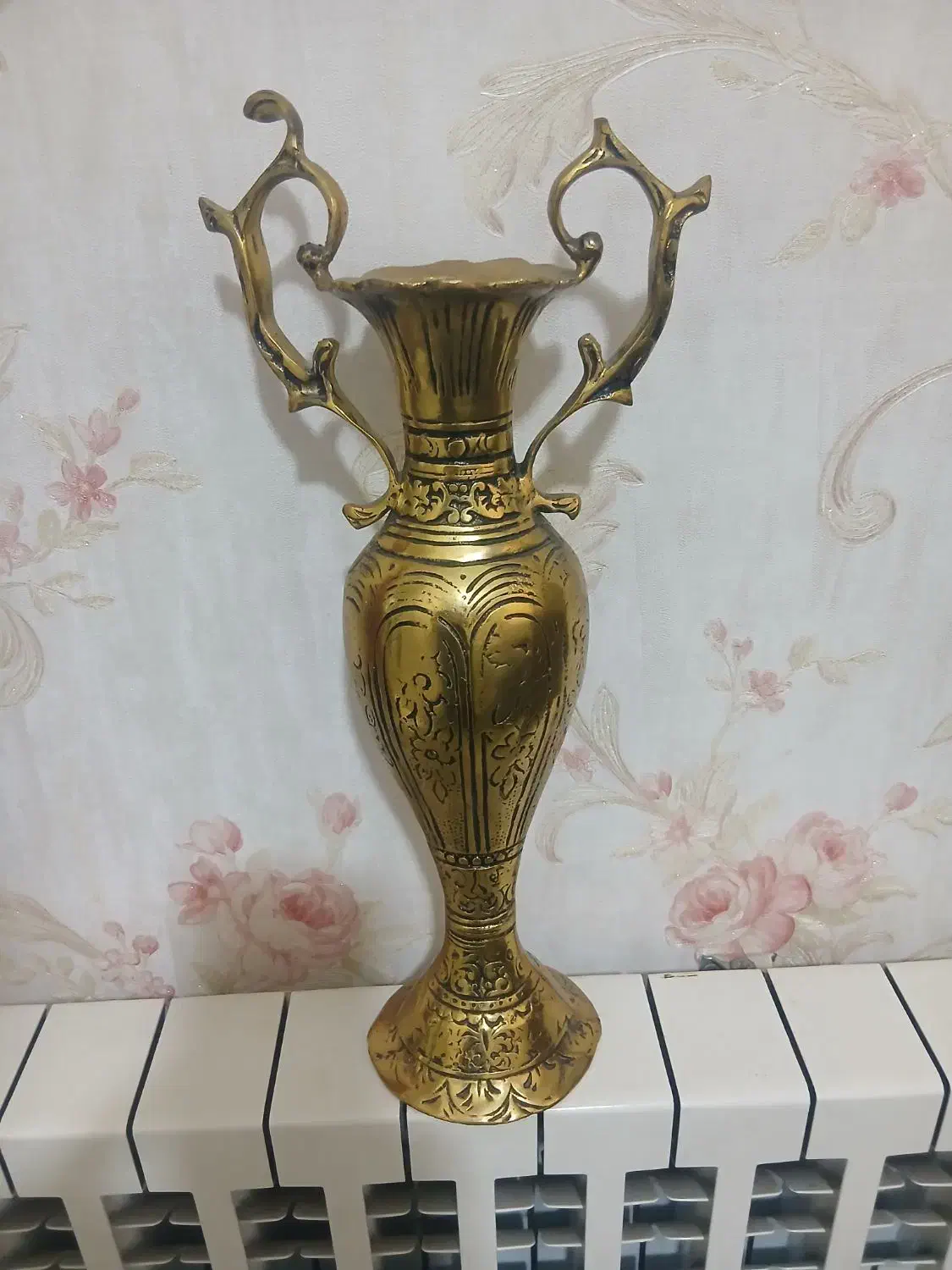 گلدان یا جام برنز|صنایع دستی و سایر لوازم تزئینی|تهران, افسریه شمالی|دیوار