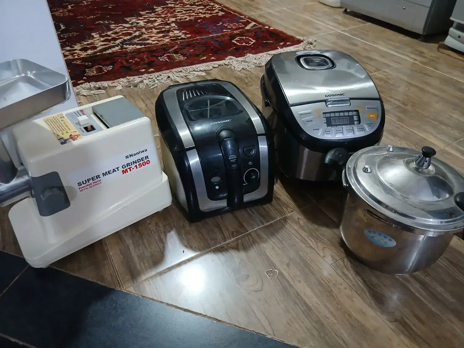 چرخ گوشت،پلوپز،زود پزچندکاره ،سرخ کن|سایر لوازم برقی|تبریز, |دیوار