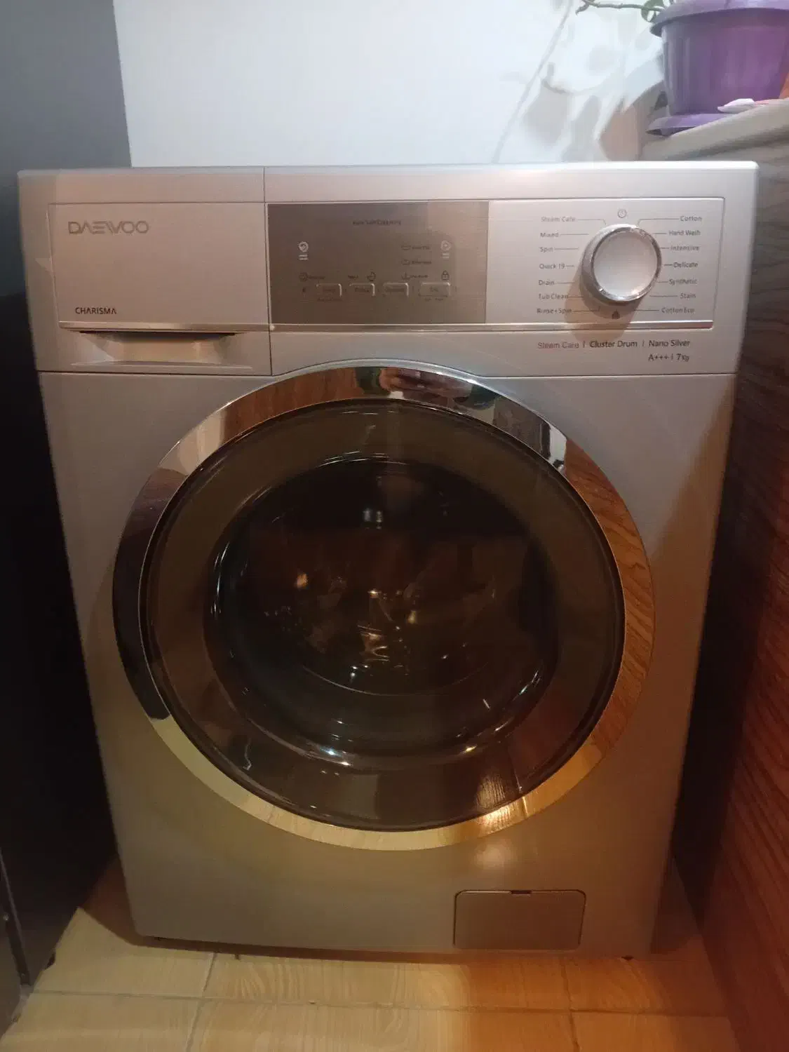 ماشین لباسشویی دوو کاملا نو|ماشین لباسشویی و خشک‌کن لباس|رشت, دیلمان|دیوار