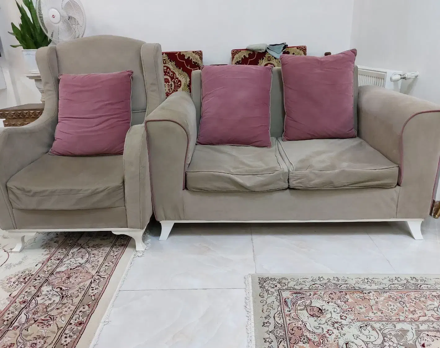 مبل ۷ نفره|مبلمان خانگی و میز عسلی|رشت, انصاری|دیوار